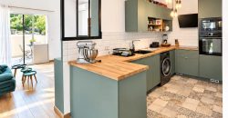 Gattières – 2P et 680m2 de jardin – Rénovation de qualité / Verdure et