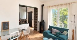 Gattières – 2P et 680m2 de jardin – Rénovation de qualité / Verdure et