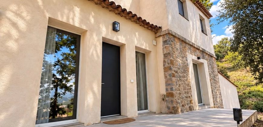 Gattières – 2P et 680m2 de jardin – Rénovation de qualité / Verdure et